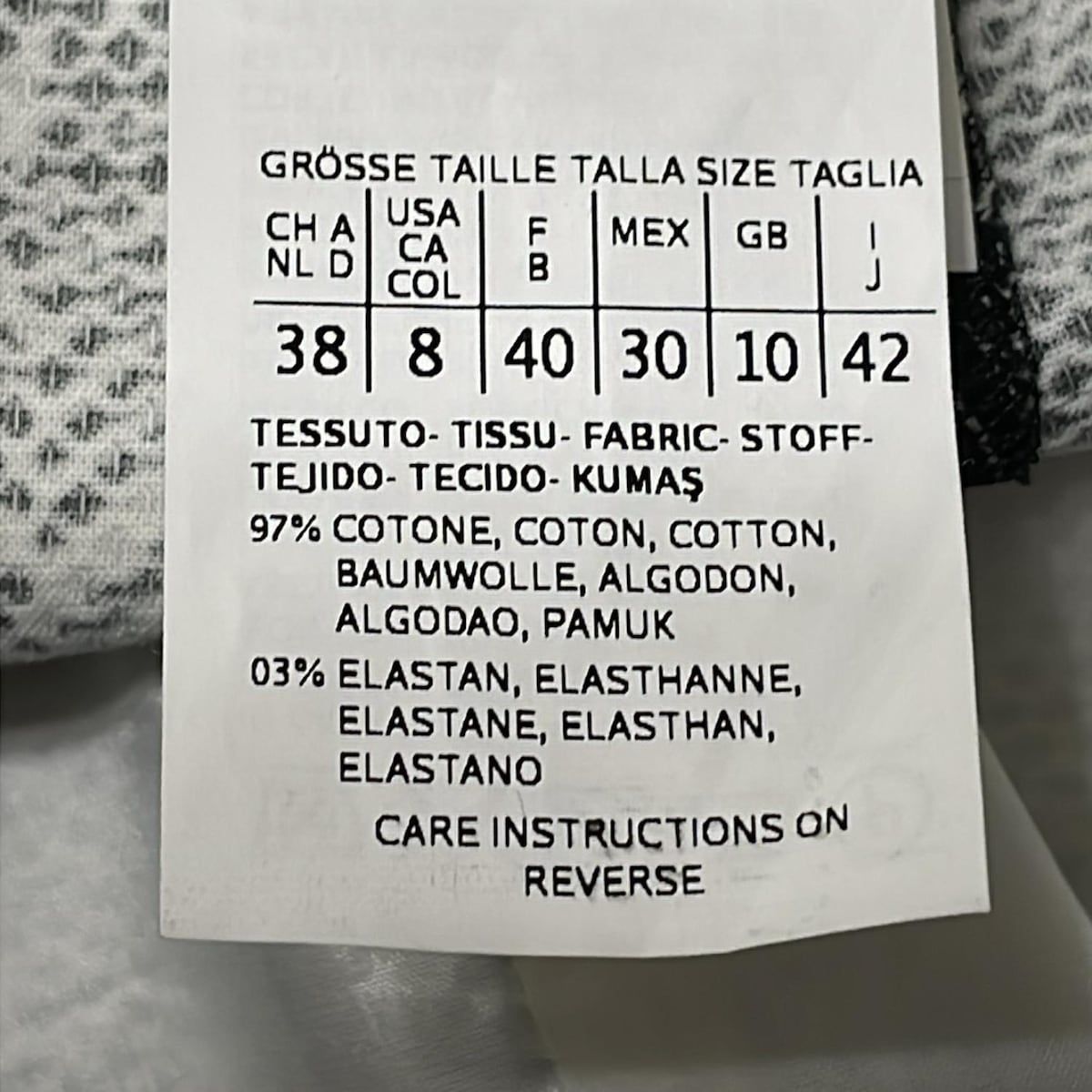  Max Mara マックスマーラ パンツ サイズ42 M レディース 黒 白 フルレングス その他 パンツ