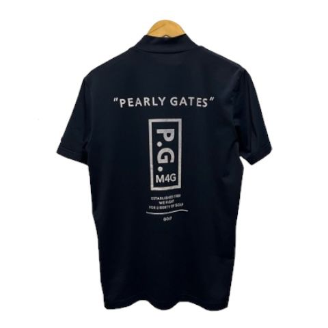 パーリーゲイツ　半袖シャツ5 パーリーゲイツ PEARLY GATES Tシャツ 半袖 ポリウレタン混 プリント