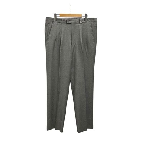 ランバン LANVIN COLLECTION パンツ 無地 センタープレス タック