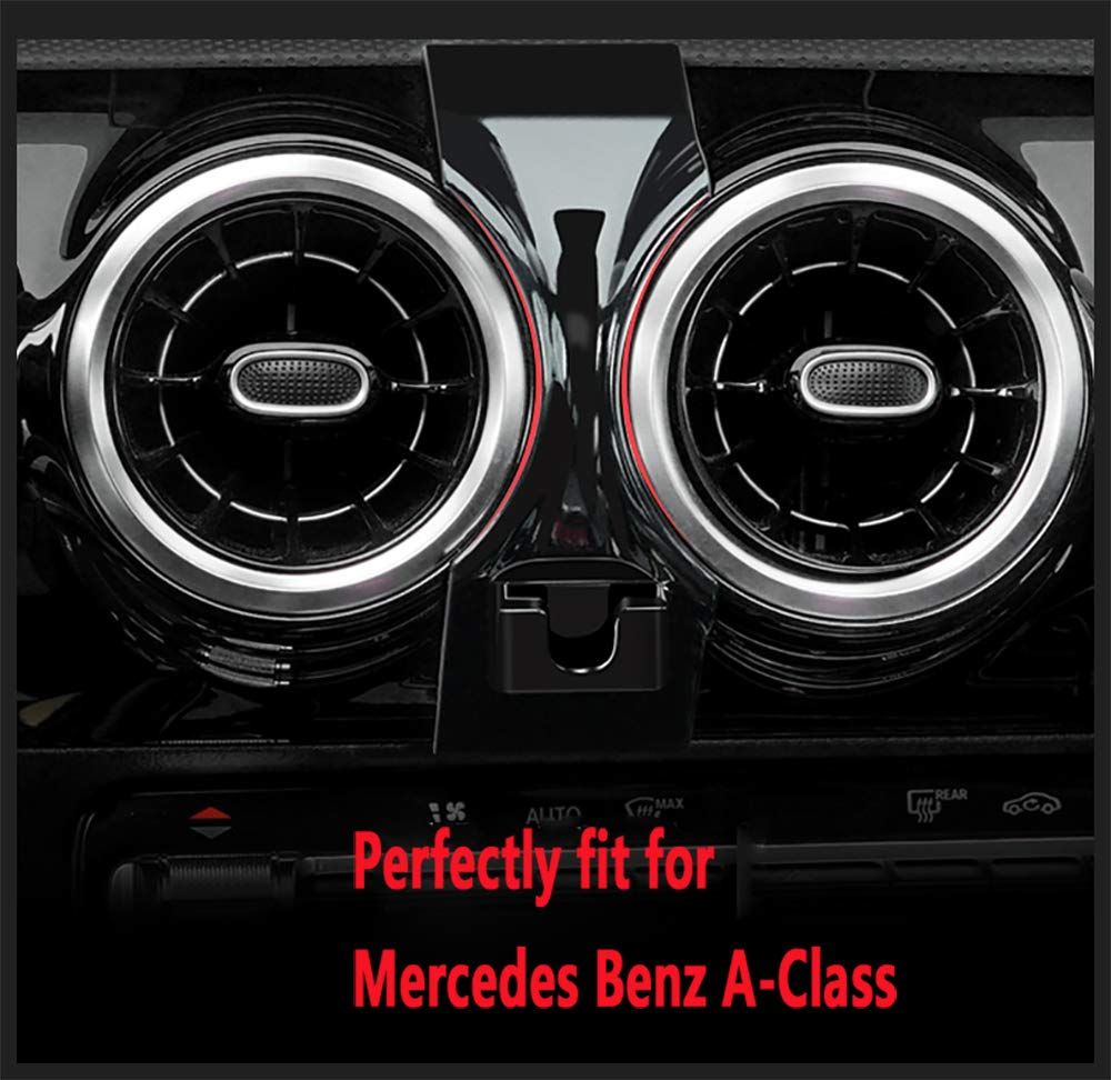 Bwen Beerte 携帯電話ホルダー メルセデスベンツ Aクラス 2019-2022、ベンツ CLA 2020-2025用 (GLA非対応) 調節可能な車用エアベントカーダッシュボード 携帯電話マウント あらゆるインチの携帯電話(マグネット)に対応