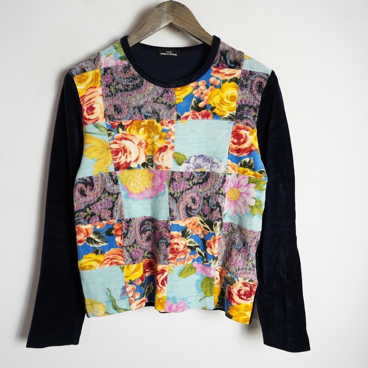 美品 tricot COMME des GARCONS トリコ コムデギャルソン ベロア
