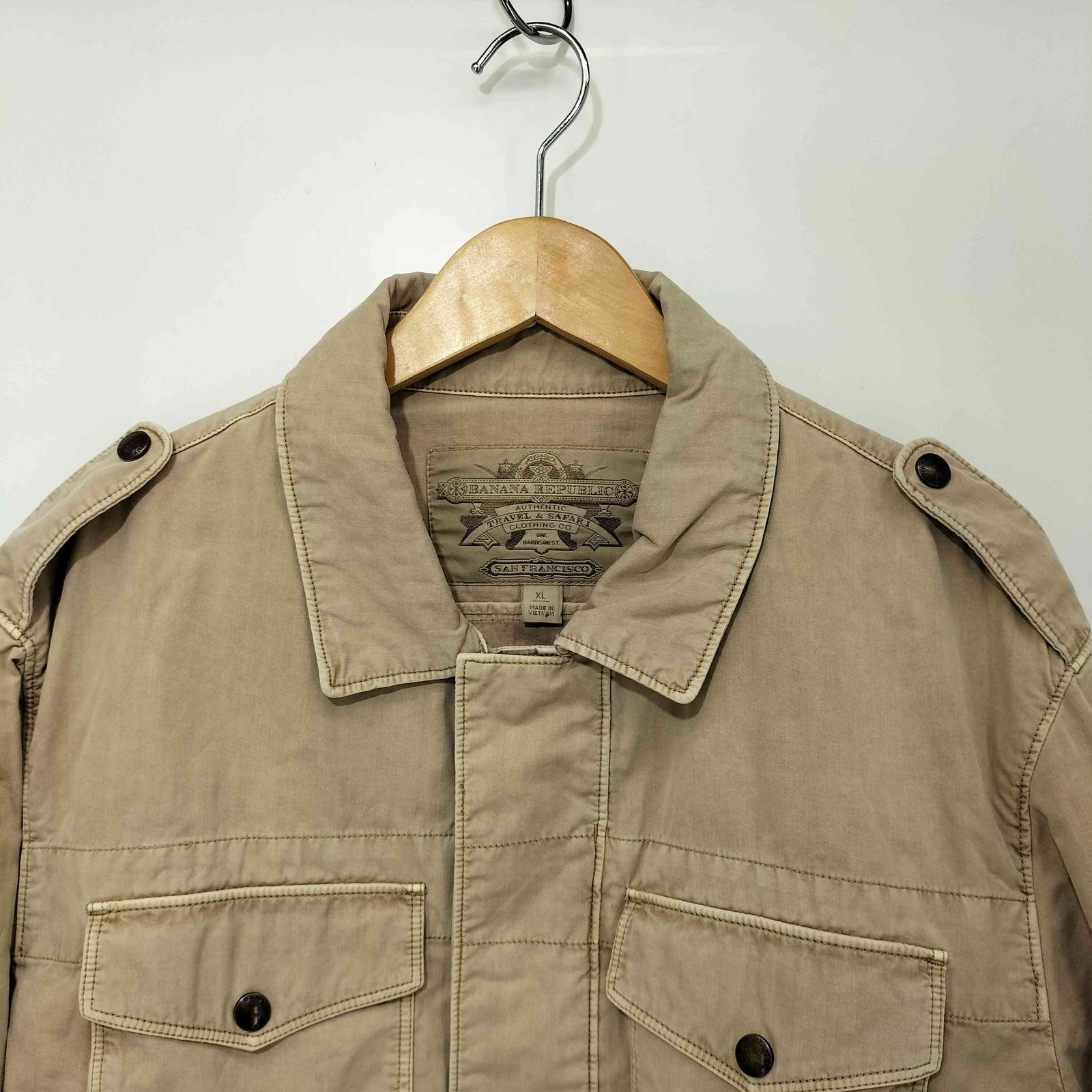 ジャケット・アウター 90s BANANA REPUBLIC SAFARI&TRAVEL M51 バナナリパブリック BANANA REPUBLIC 90s SAFARI 節約 & TRAVEL マルチ