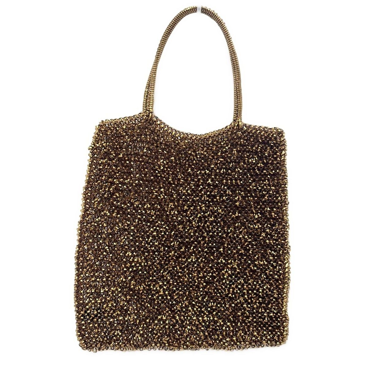 ANTEPRIMA(アンテプリマ) トートバッグ ワイヤーバッグ シャンパン