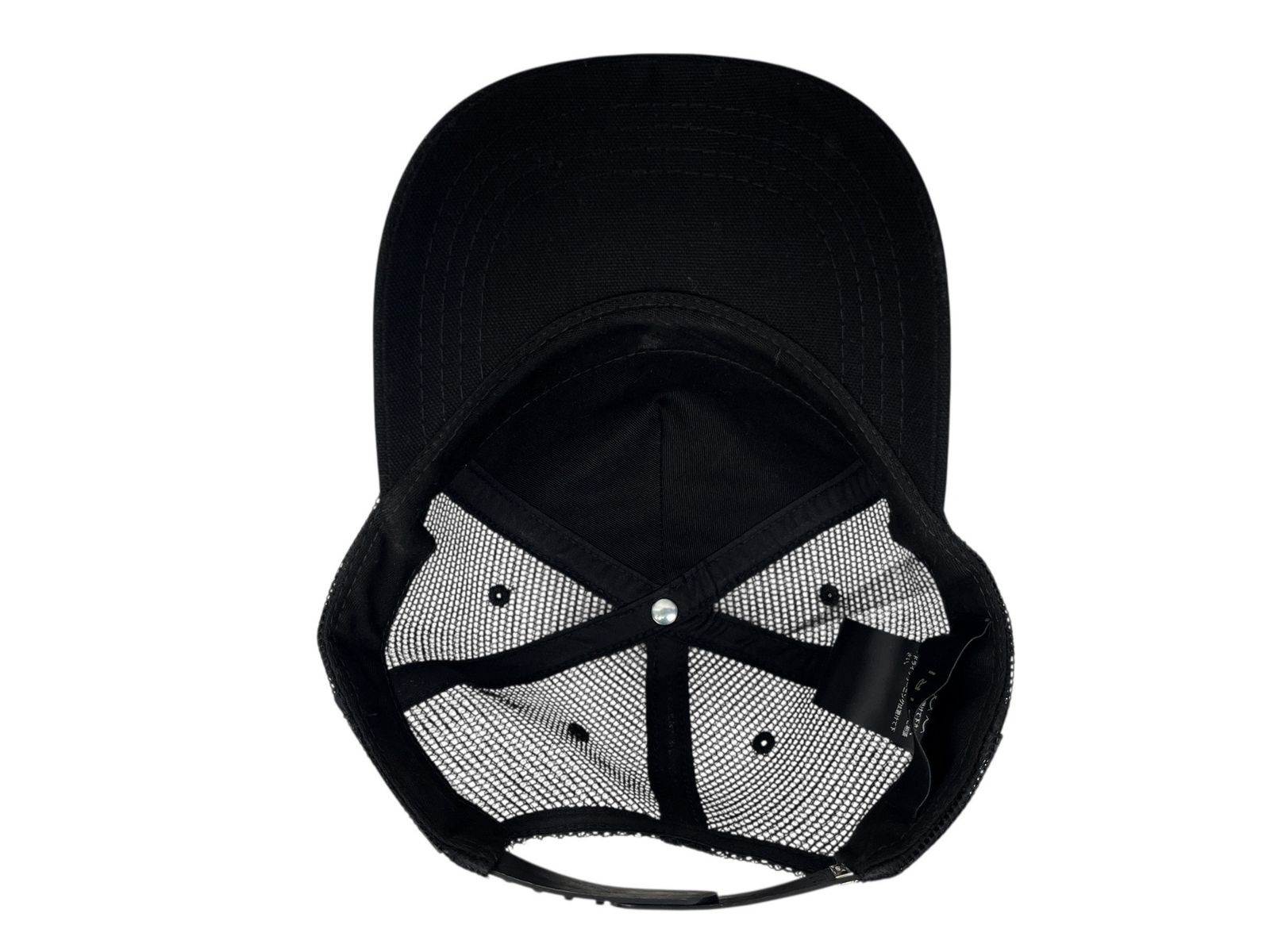 AMIRI (アミリ) ロゴ刺しゅう メッシュキャップ 帽子 - ブラック