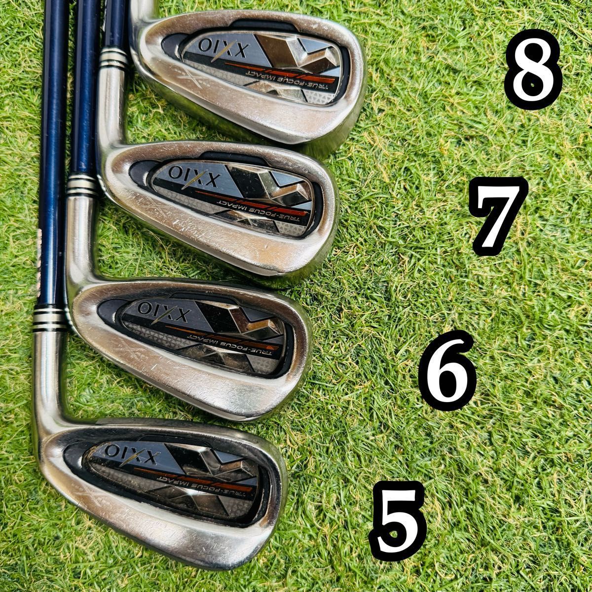 良品】豪華8本 10代目ゼクシオ XXIO10 メンズアイアンセット SR - メルカリ