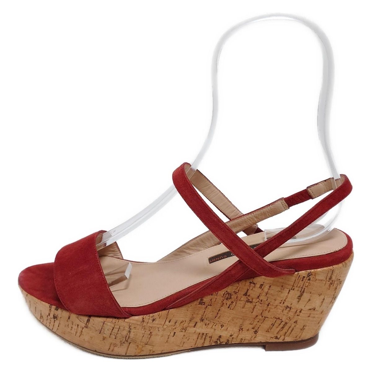 PELLICO(ペリーコ) サンダル 37 レディース - ブラウン ウェッジソール