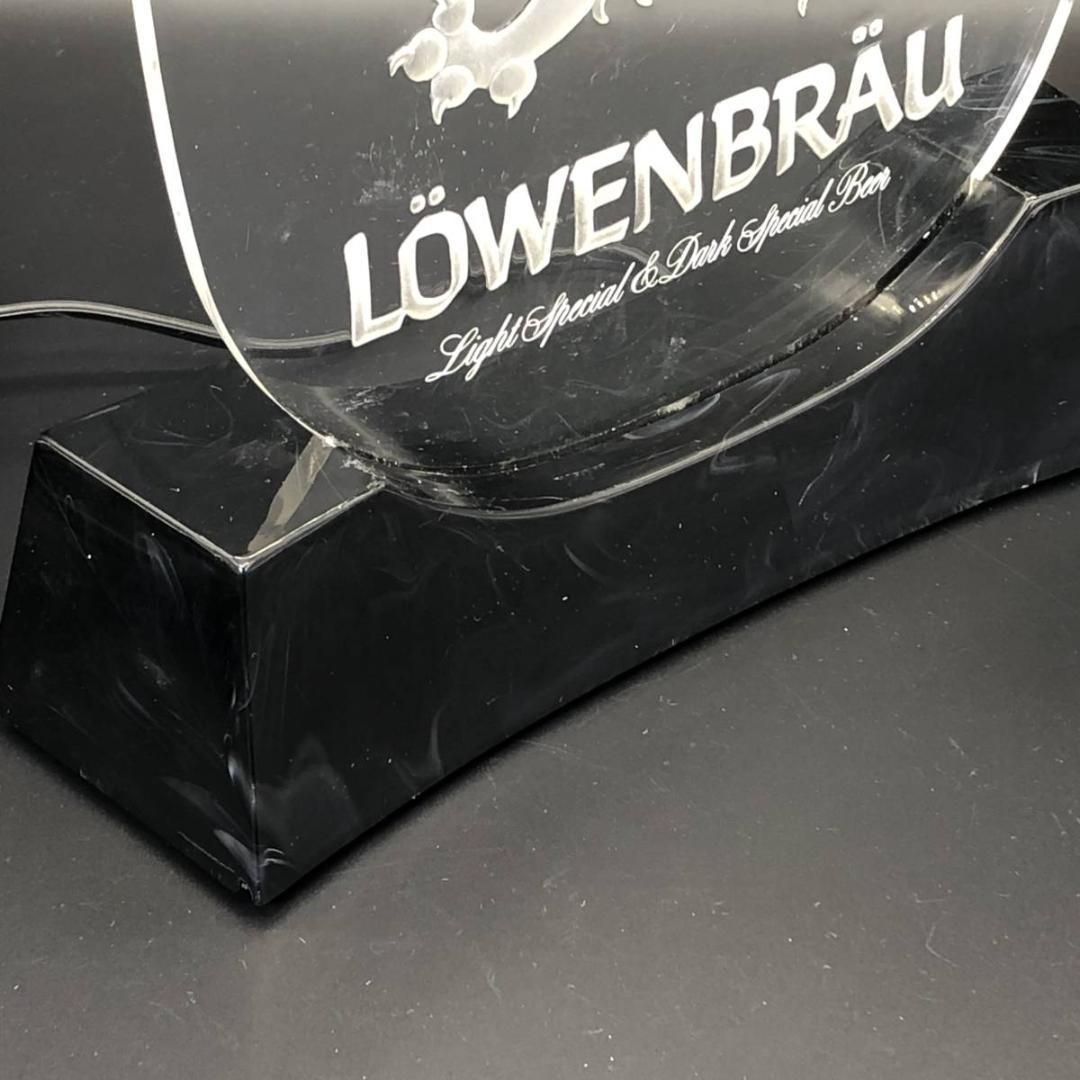 パブ サイン　電飾サイン　ローベンブロイ ビール 　ビンテージ 1970'ｓ A パブ サイン 電飾サイン LOWENBRAU BERR ( ローベンブロイ ビール