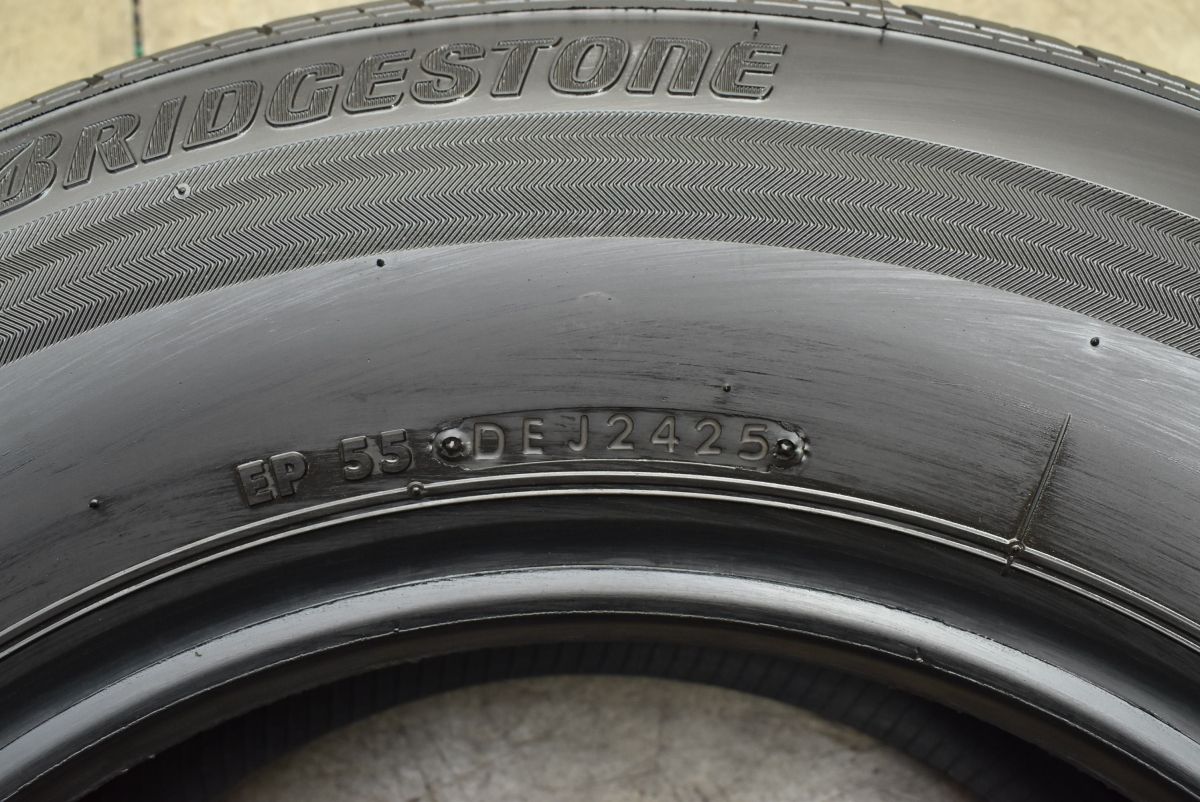  製 新車外し ブリヂストン エコピア RD 613 195 80 R 15 107 105 S LT 超バリ溝 ハイエース レジアス NV 350 キャラバン 交換用 15インチ サマータイヤ ノーマルタイヤ