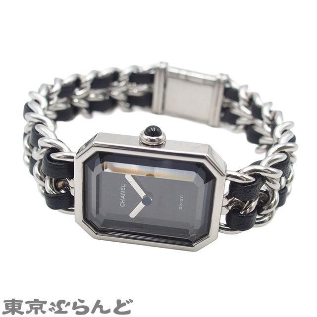 シャネル CHANEL プルミエール H0451 ブラック ステンレススチール
