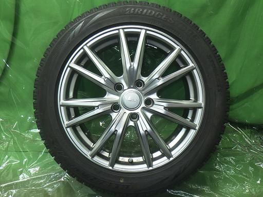 スタッドレス weds VELVA 17インチ ブリヂストン ブリザックVRX