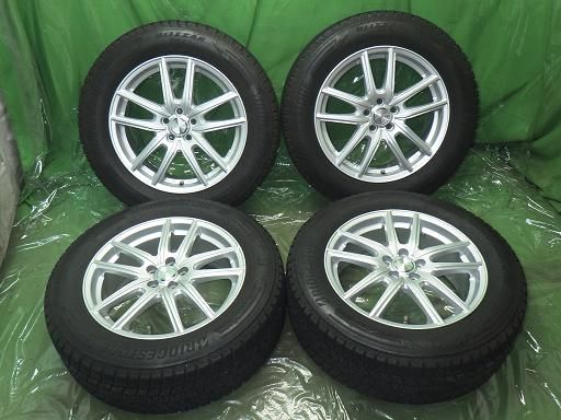 スタッドレス 20年製 エコフォルム 17インチ ブリヂストン ブリザックDM V 3