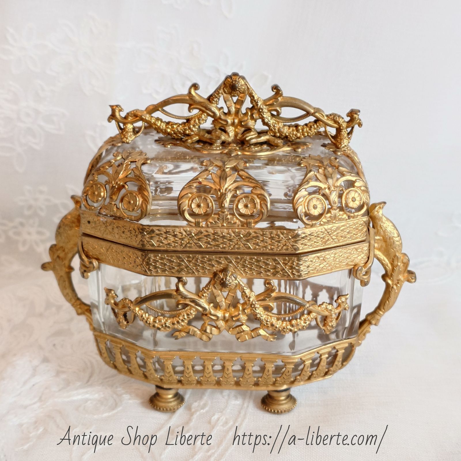 フランス製 アンティーク ジュエリーケース オルモル - メルカリ