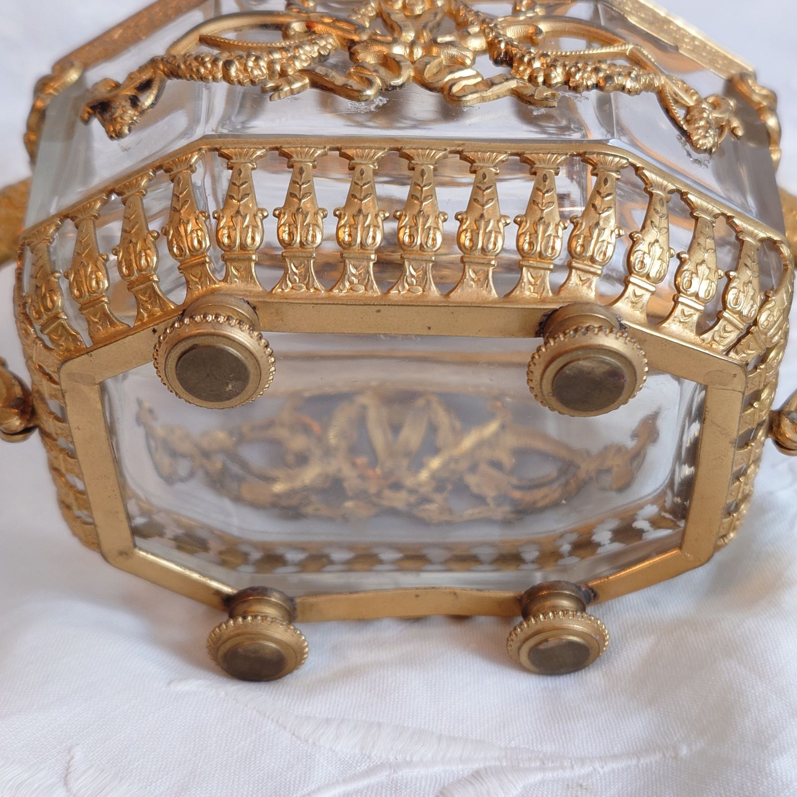 フランス製 アンティーク ジュエリーケース オルモル - メルカリ