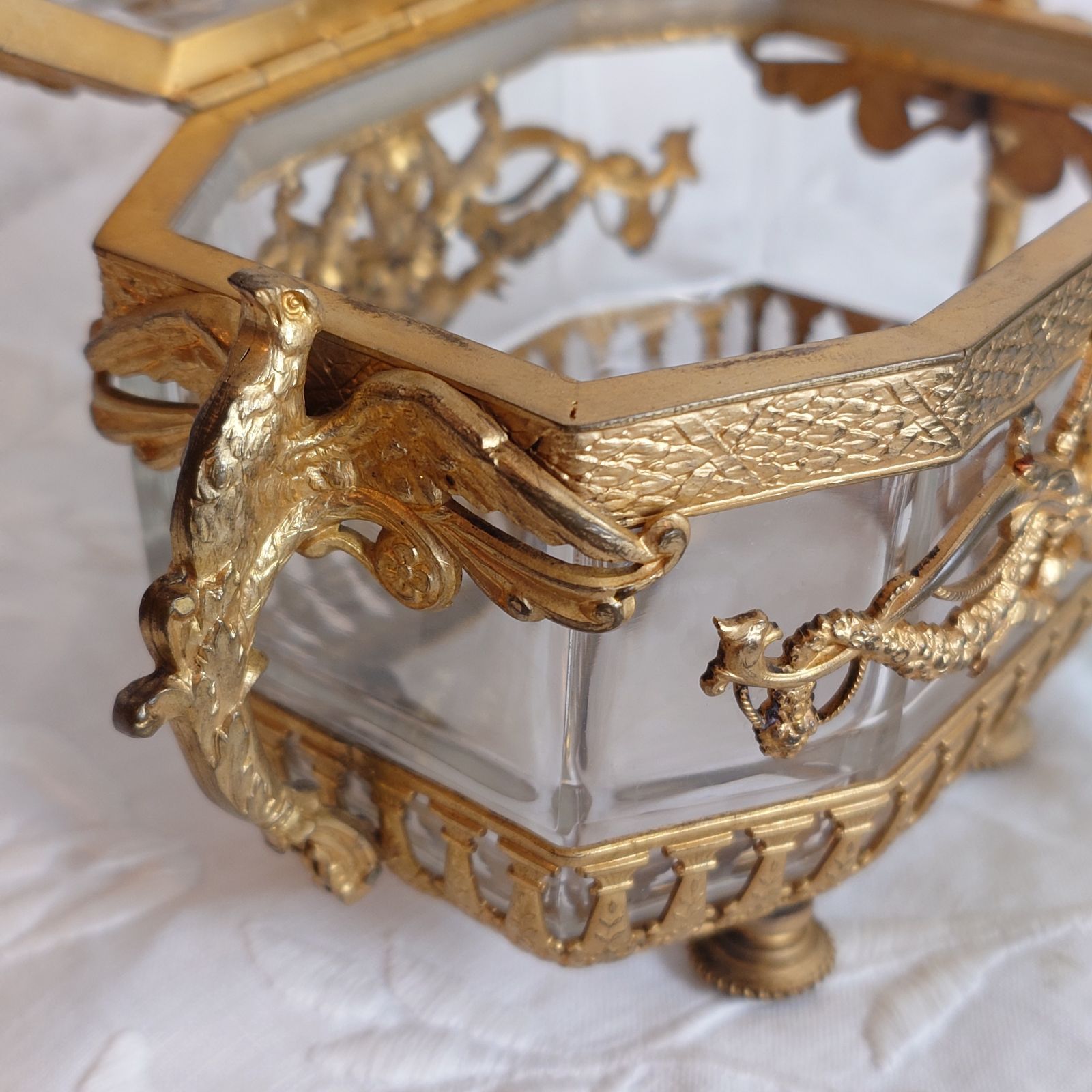 フランス製 アンティーク ジュエリーケース オルモル - メルカリ