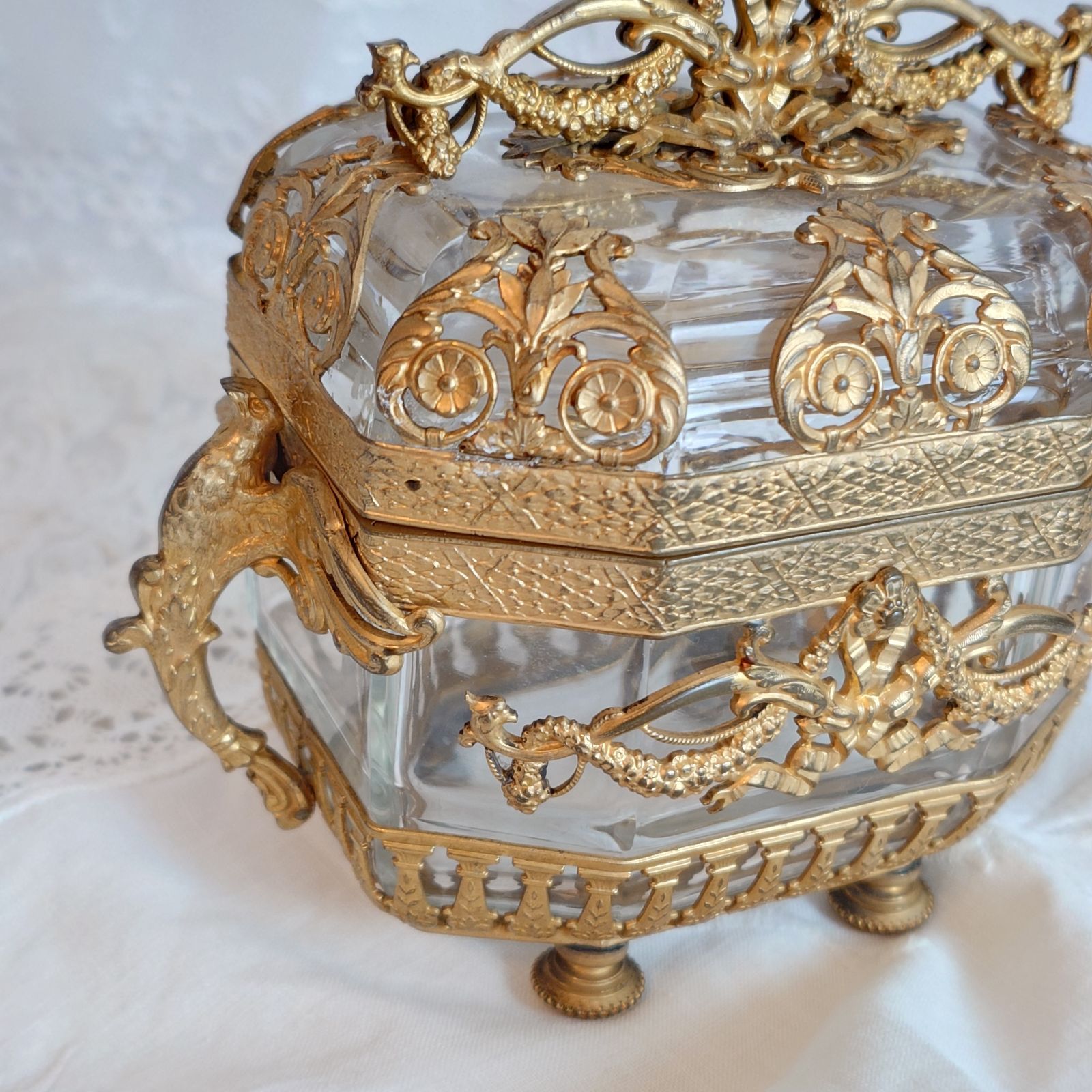 フランス製 アンティーク ジュエリーケース オルモル - メルカリ