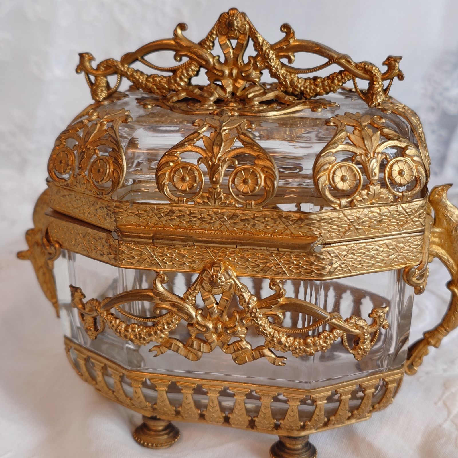 フランス製 アンティーク ジュエリーケース オルモル - メルカリ