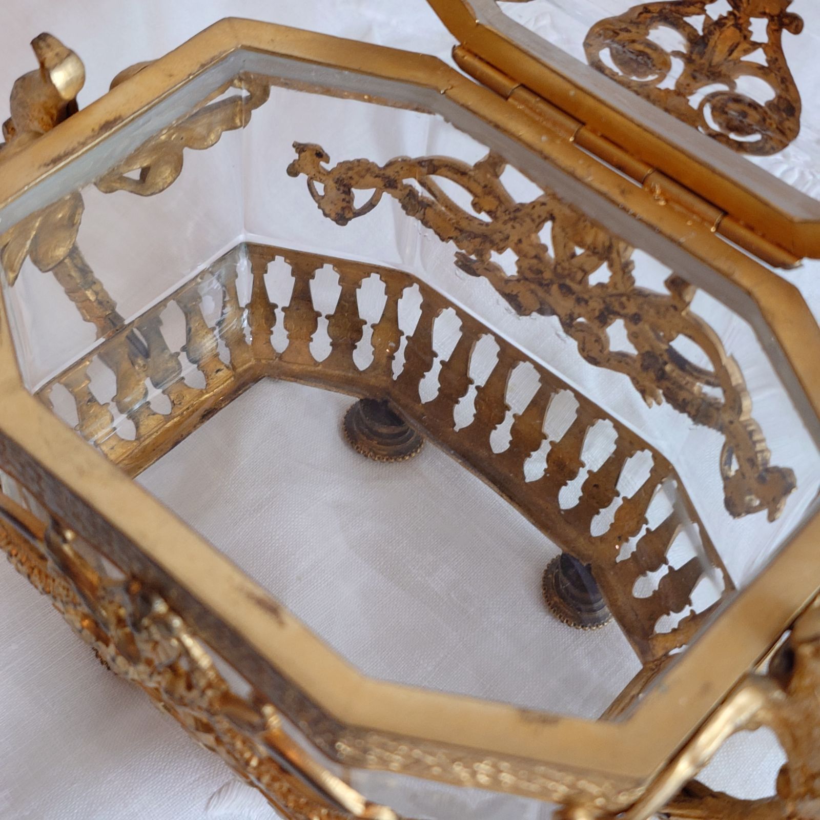 フランス製 アンティーク ジュエリーケース オルモル - メルカリ