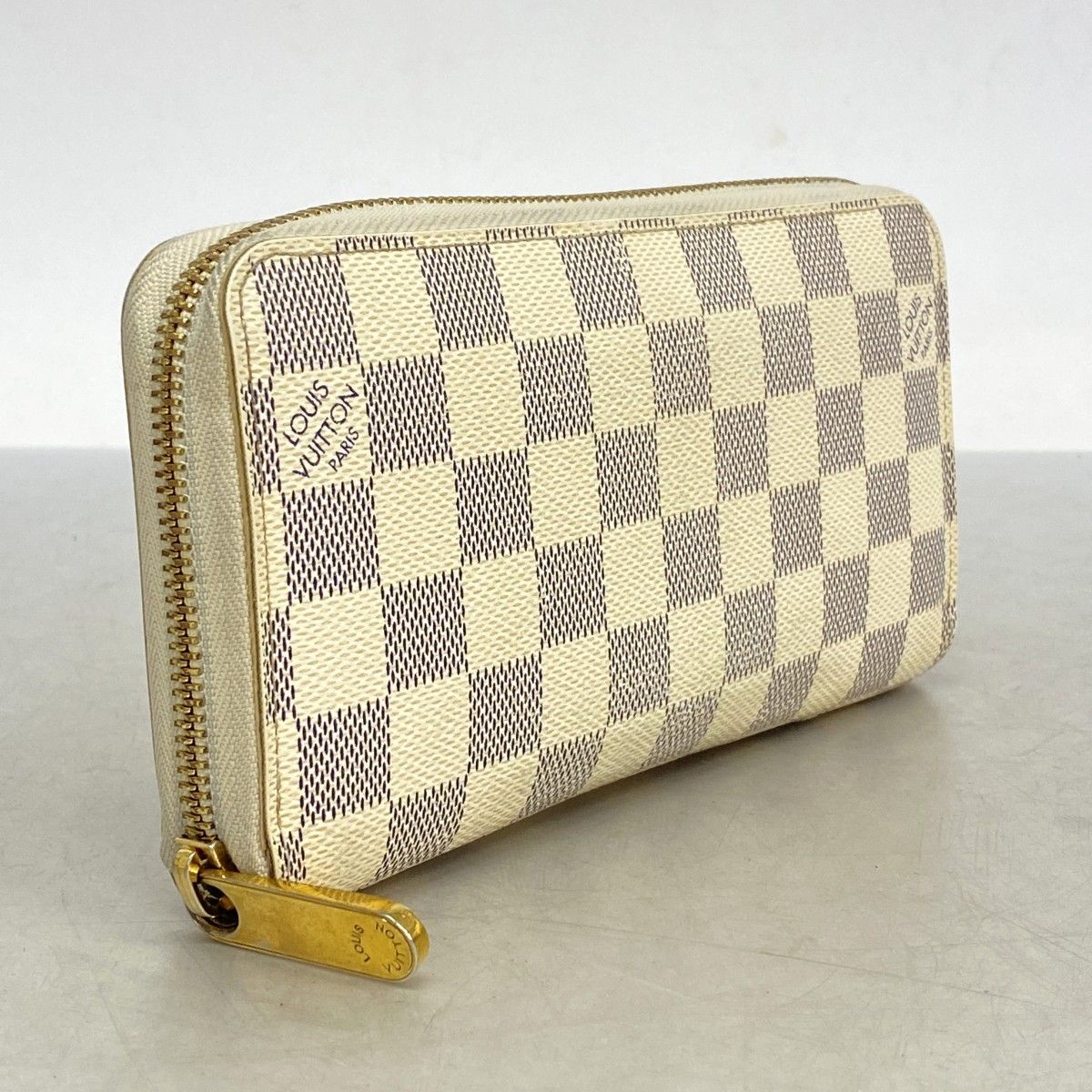5pb2017】ルイヴィトン 長財布 ダミエ・アズール ジッピーウォレット
