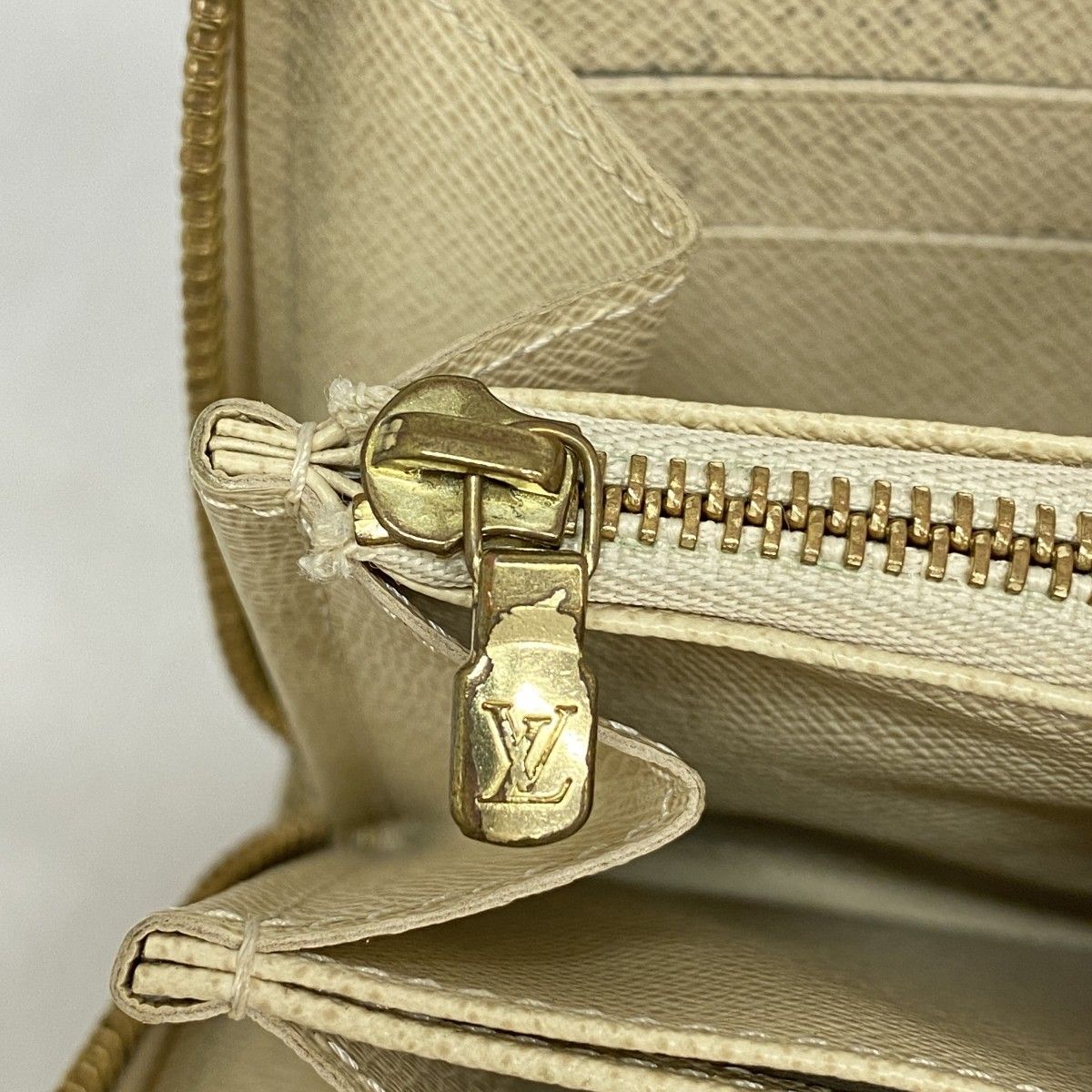 5pb2017】ルイヴィトン 長財布 ダミエ・アズール ジッピーウォレット