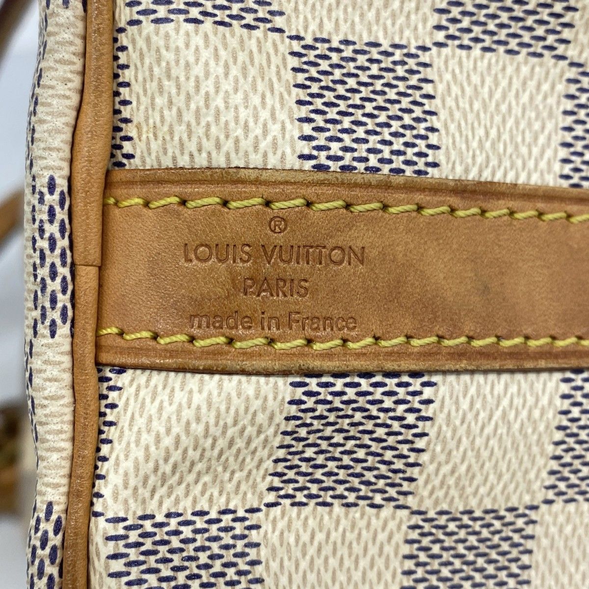 【5pb2036】ルイヴィトン ハンドバッグ ダミエ・アズール スピーディバンドリエール25 N41374 ホワイト 2wayバッグ【中古】レディース 5pb2036】ルイヴィトン ハンドバッグ ダミエ・アズール スピーディ