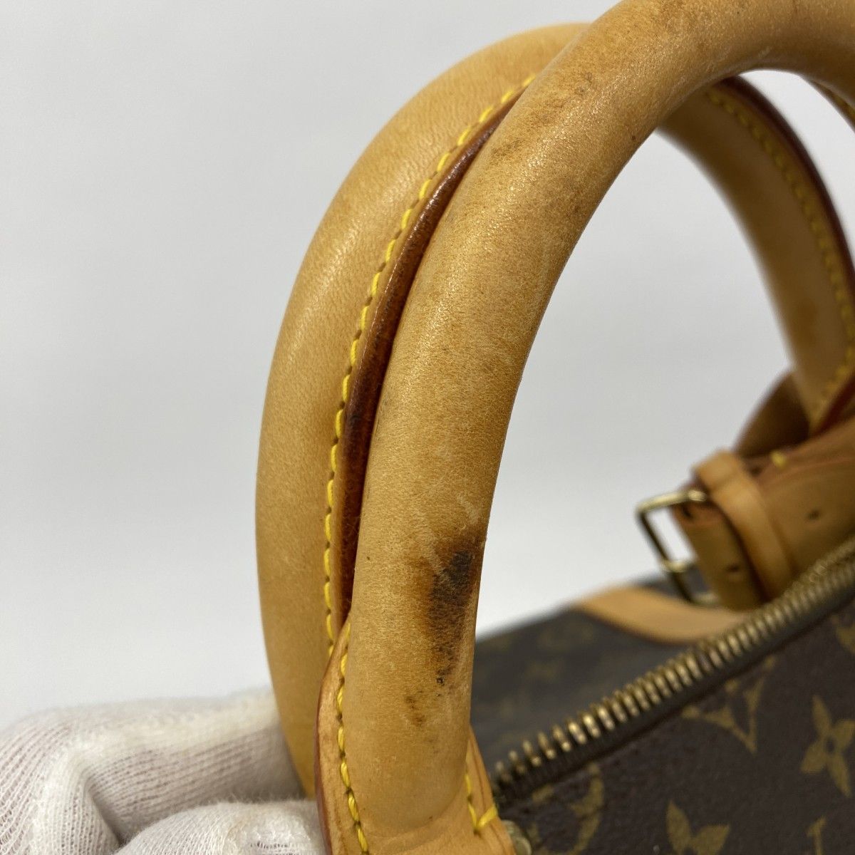 5pb2083】ルイヴィトン ボストンバッグ モノグラム キーポルバンド