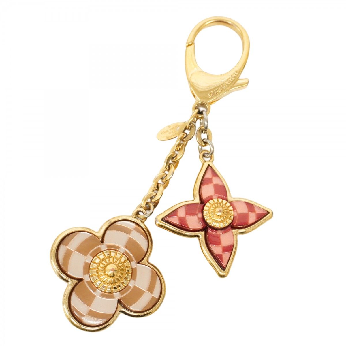 5pb2099】ルイヴィトン キーホルダー ビジューサックモザイク M66882