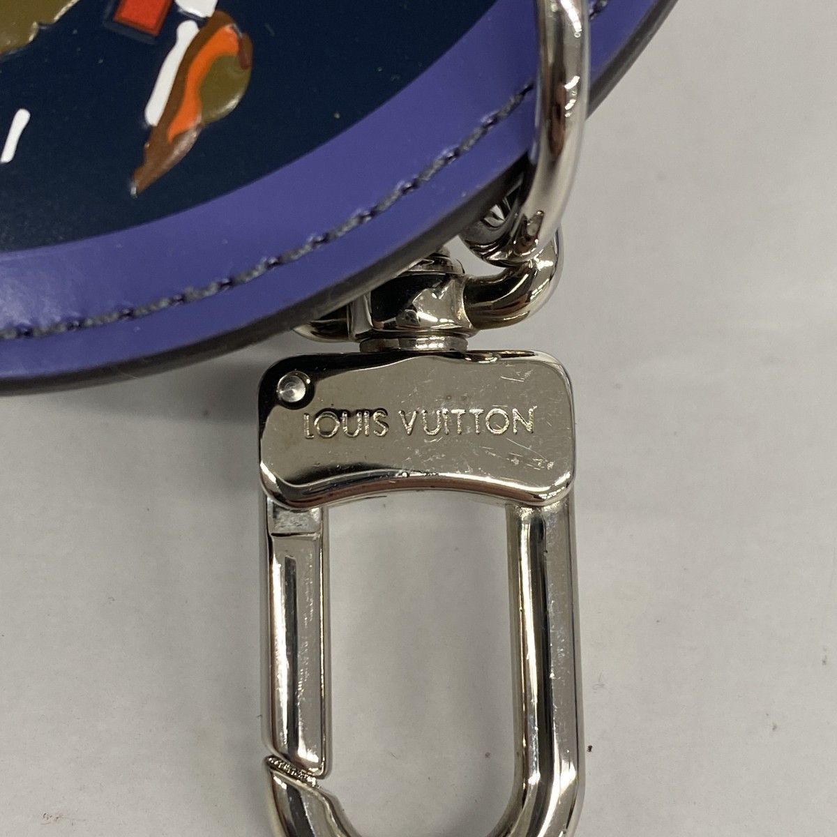 5 pb 2301 ルイヴィトン キーホルダー ダミエ グラフィット ポルトクレLVアルプス M 63839 ブラック マルチ メンズ