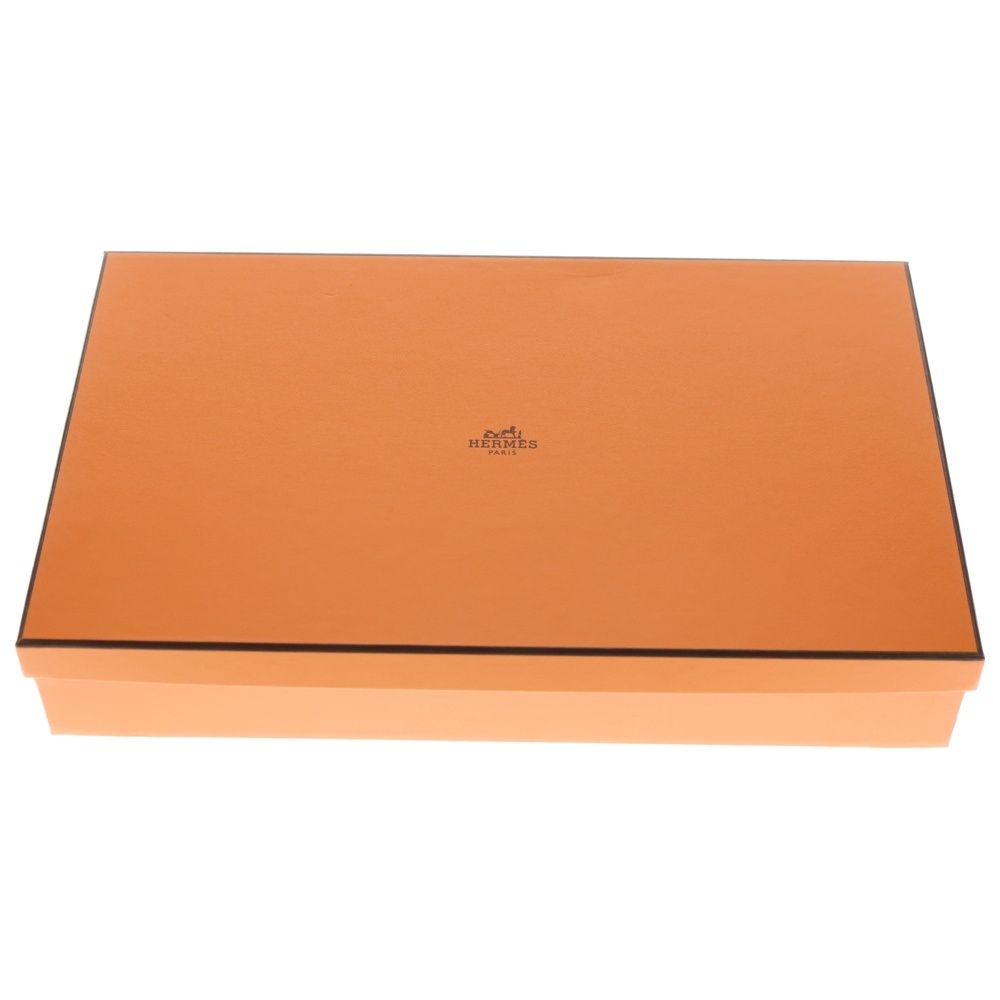  HERMES エルメス Hパッサント フランネル グルナ フリンジ付カシミヤマフラー グレー ワインレッド その他 メンズ