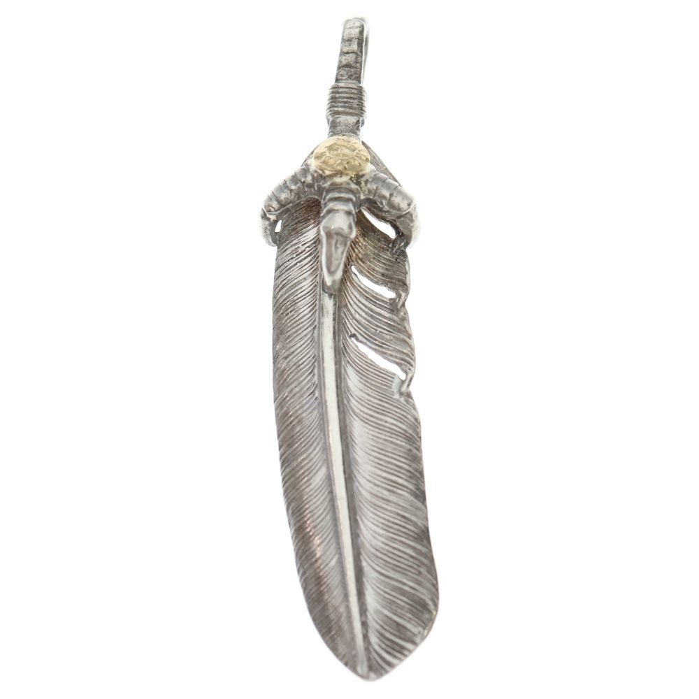 ファーストアローズ K18 付 イーグル グラブ フェザー トップ ネックレス 楽天市場】ポイント2倍!!ファーストアローズ K18イーグルグラブ付