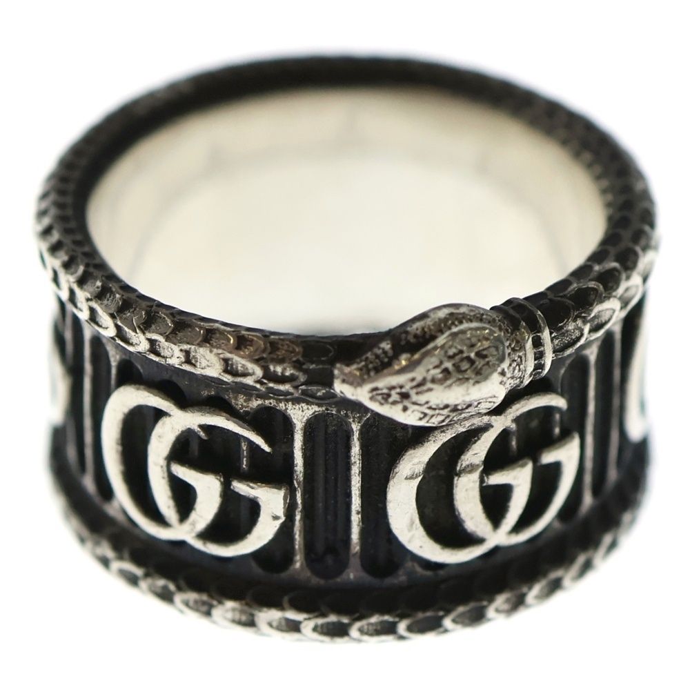 GUCCI (グッチ) GGマーモント Double G Snake Ring ダブルG スネーク