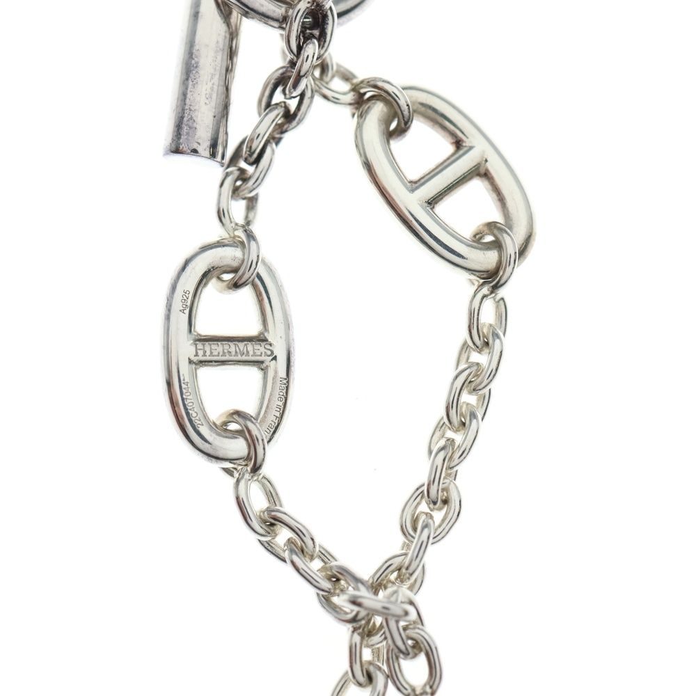  HERMES エルメス シェーヌダンクル ファランドール120 ネックレス チェーン シルバー 132 5 g その他 ヘアアクセサリー