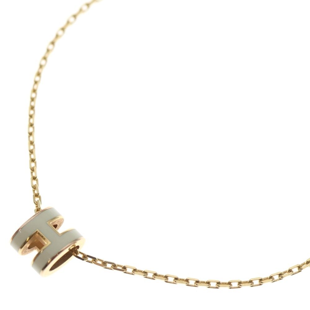 HERMES (エルメス) ポップH ミニ ネックレス ペンダント チェーン