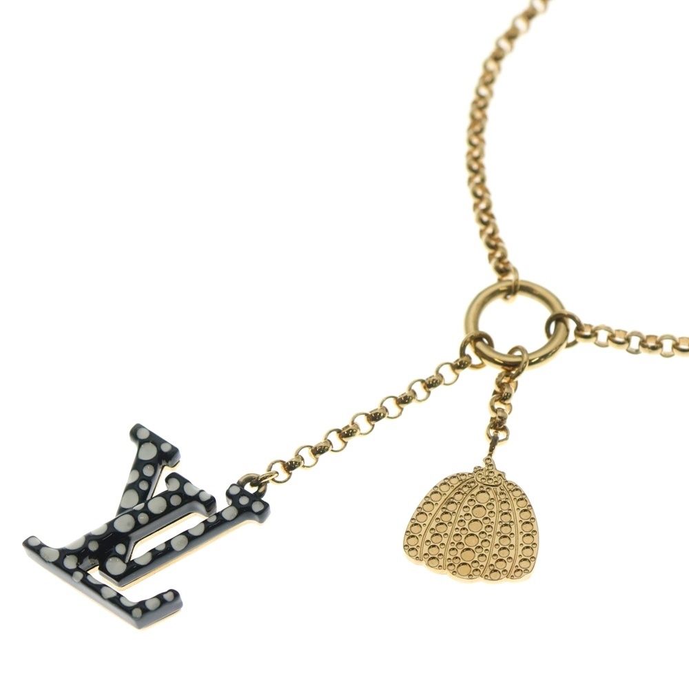 Louis Vuitton ドット柄ネックレス　草間　かぼちゃ Louis Vuitton ドット柄ネックレス 草間 かぼちゃ