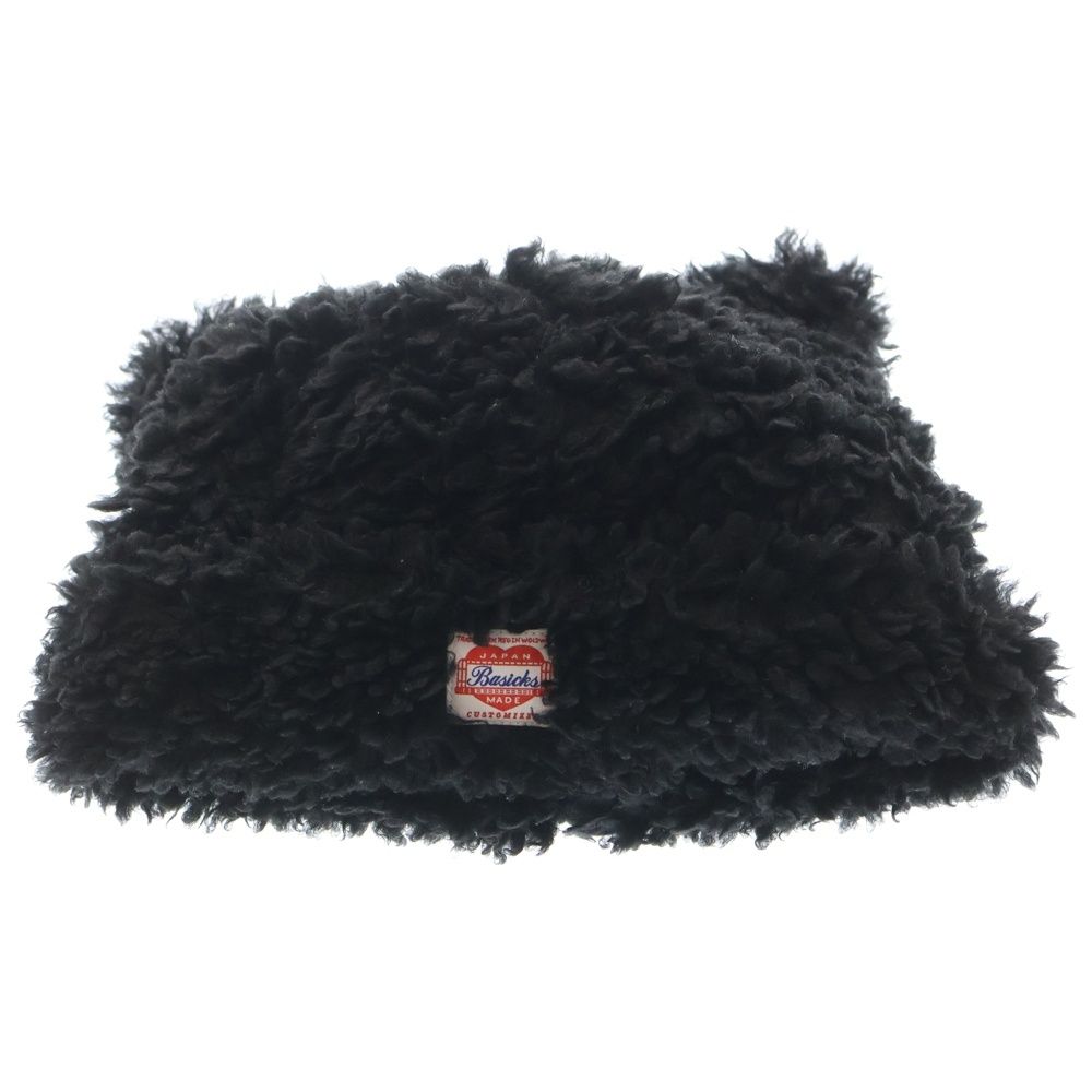 BASICKS ベイシックス 23 AW Bear Beanie S 1 5 1201 ベアー ビーニー 帽子 ブラック