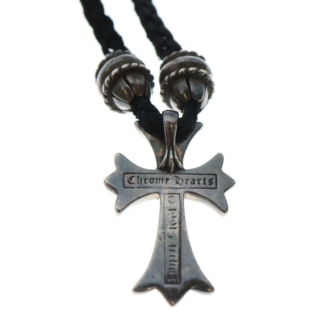 CHROME HEARTS スモールCHクロス クリンプト レザーブレイド Chrome Hearts - CHROME HEARTS クロムハーツ CH CRS SML CL スモール