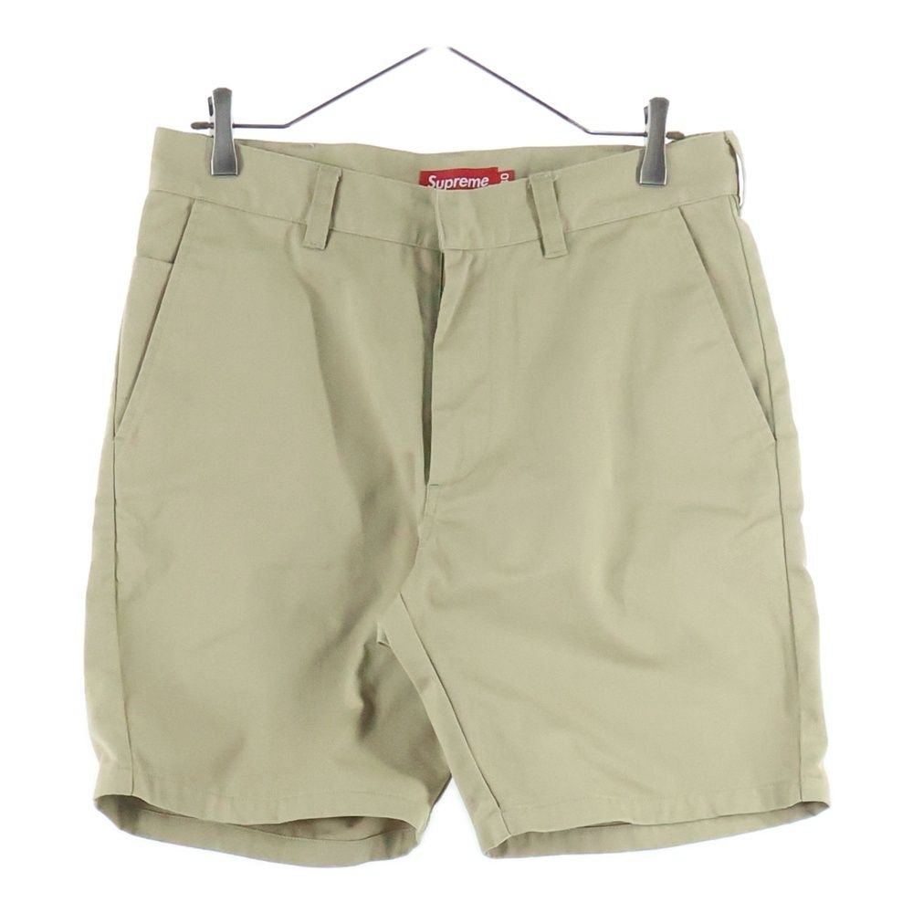 SUPREME シュプリーム Work Short コットン ワークショーツ ハーフパンツ ベージュ