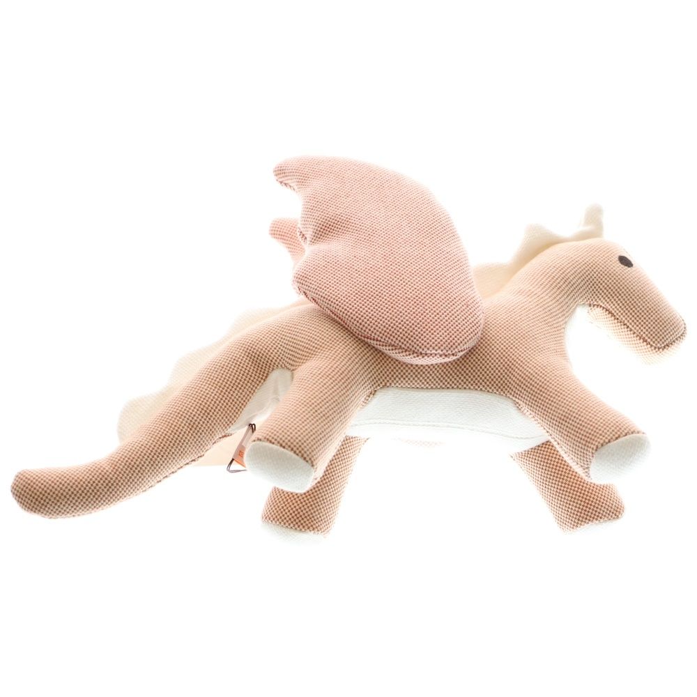 HERMES エルメス ドラゴン エポペ コットン ローズ ブーゲンビリア ぬいぐるみ オレンジ