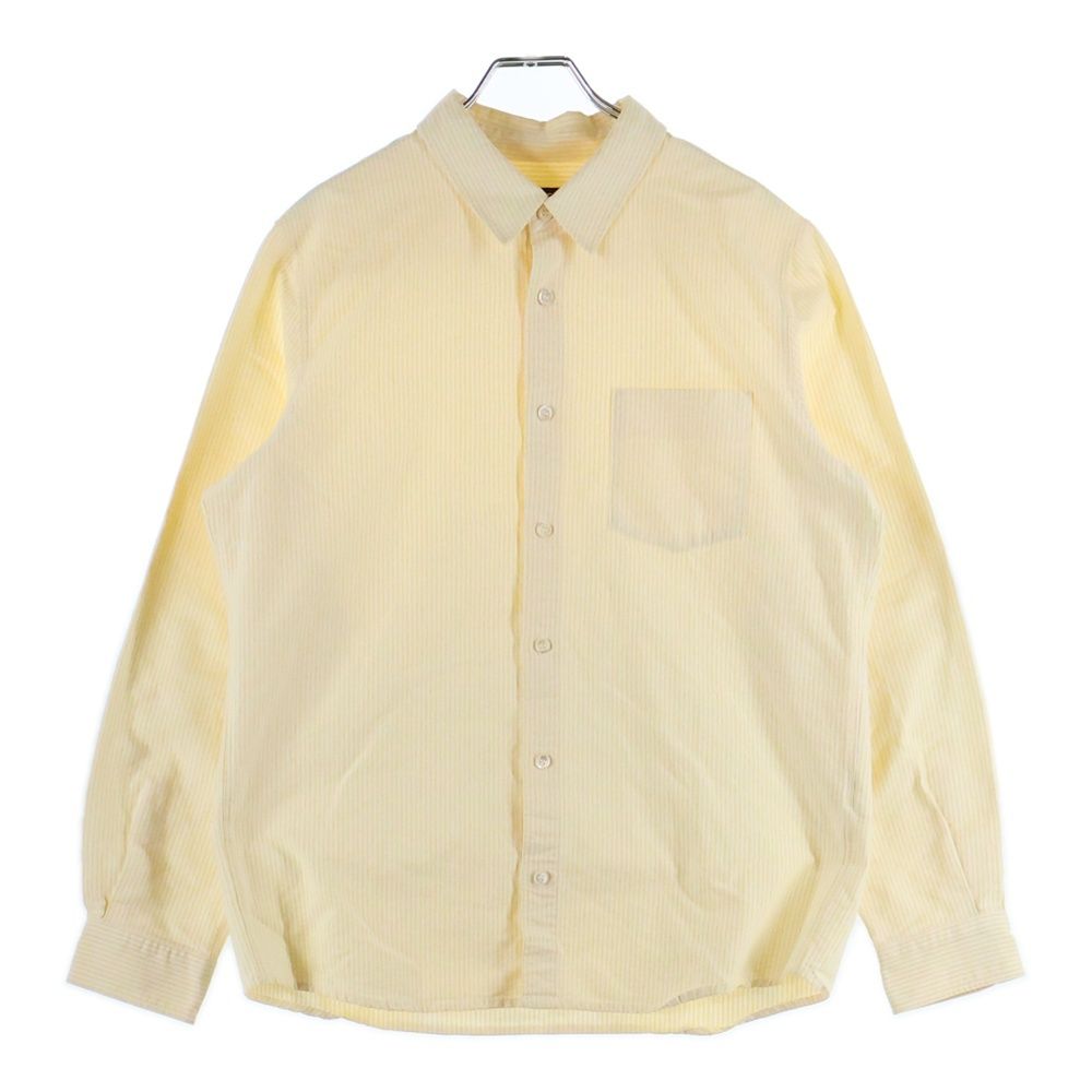 A.P.C (アーペーセー) ストライプ ボーダー コットン長袖シャツ イエロー