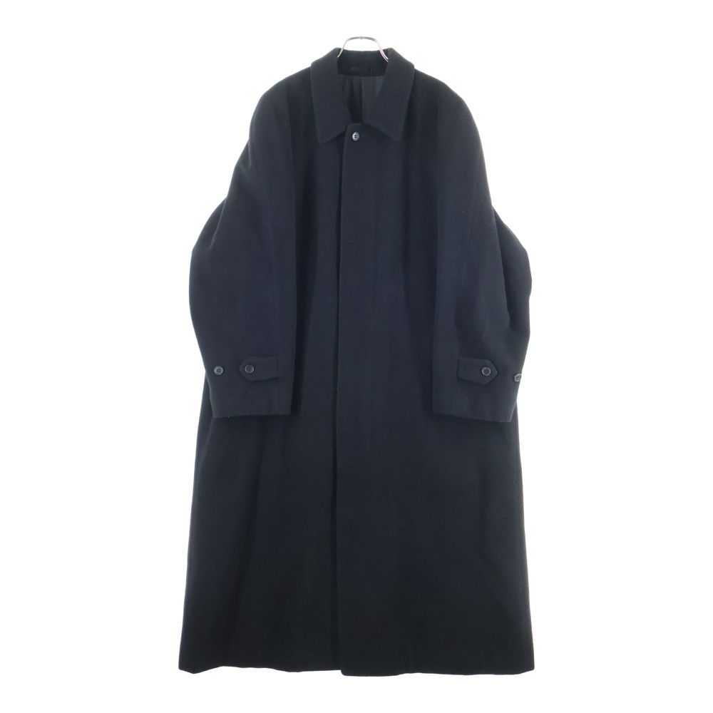 NO BRAND ノーブランド TETSU COMME CA DU MODE テツコムサデモード カシミヤ チェスターコート ブラック