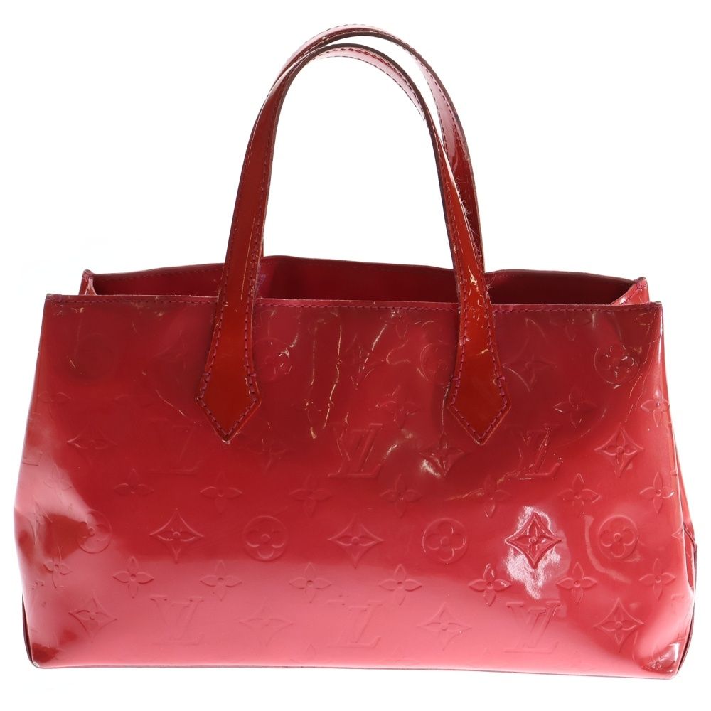 LOUIS VUITTON (ルイヴィトン) モノグラム・ヴェルニ ウィルシャーPM