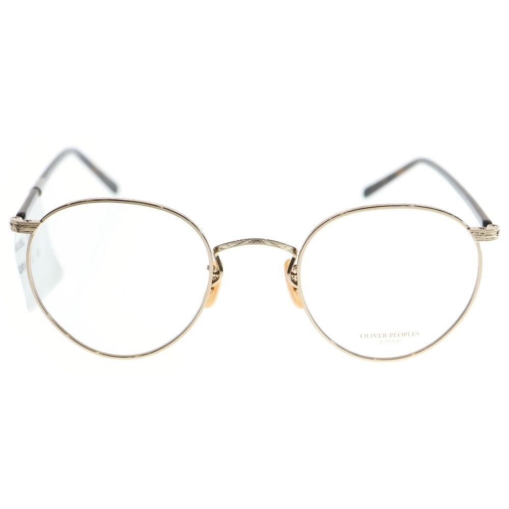 OLIVER PEOPLES オリバーピープルズ OP 78 ボストン クラシックフレーム ロゴデザイン メガネ サングラス 眼鏡 アンティークゴールド 0 OV 7967