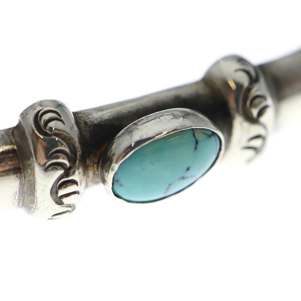 ARIZONA FREEDOM (アリゾナフリーダム) B-42 唐草 甲丸 ターコイズ付き