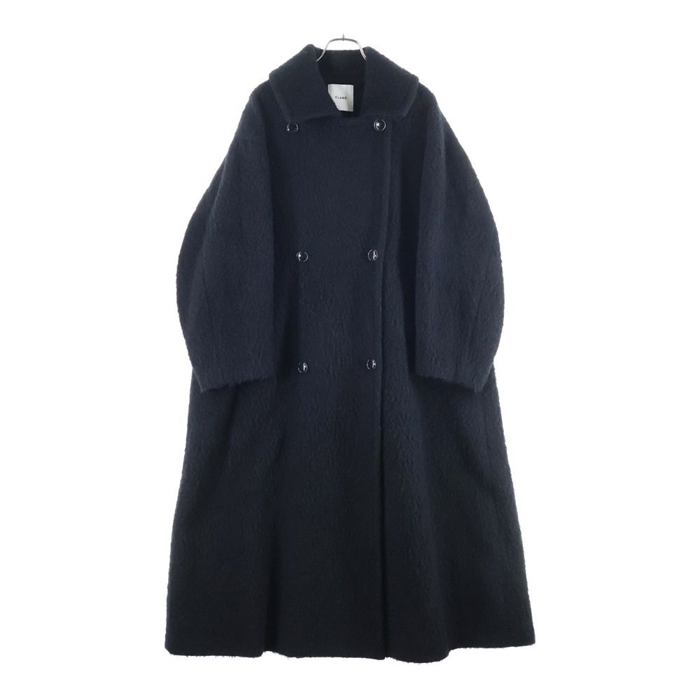 CLANE (クラネ) 21AW MIX SHAGGY LADY COAT ミックス シャギー ロング