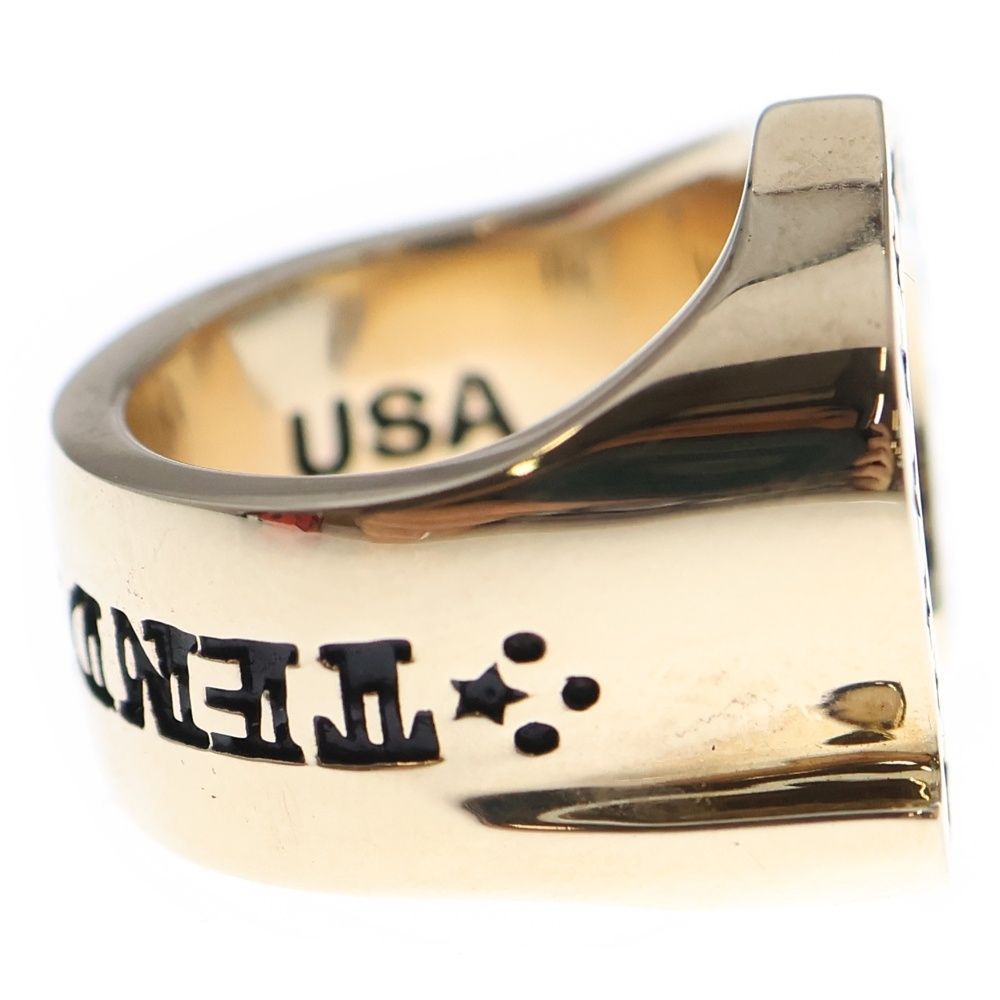 テンダーロイン tenderloinゴールデンS size TENDERLOIN (テンダーロイン) T-H.SRING 8K ホースシューリング 指輪