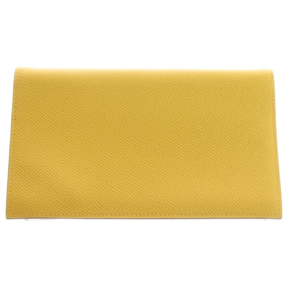 HERMES エルメス アジェンダ ヴィジョン 手帳カバー ブックカバー イエロー系 エプソン Y刻印