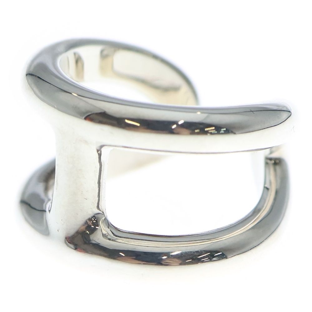 HERMES エルメス オスモズGM シルバーリング 指輪