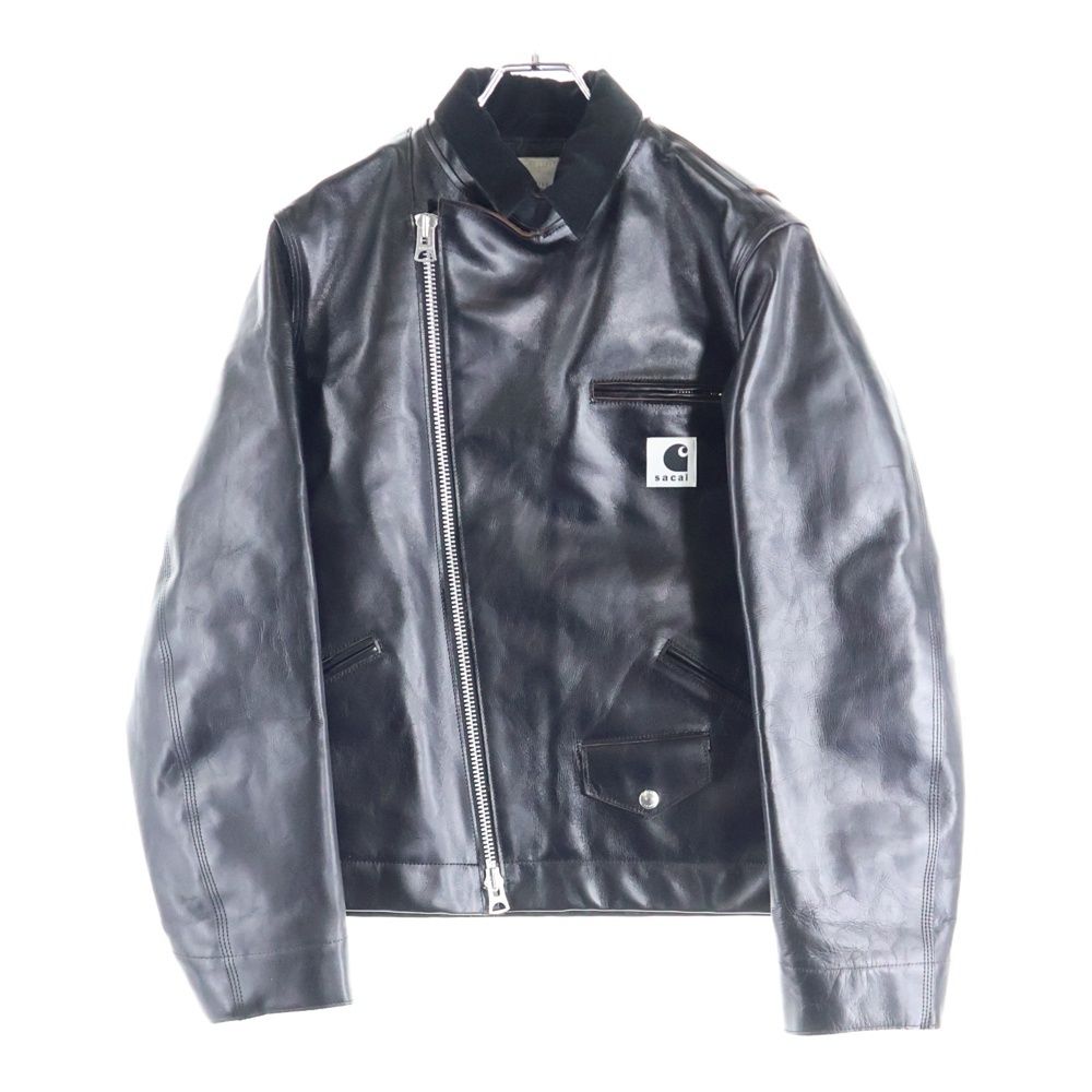 Sacai (サカイ) 25AW ×Carhartt WIP Leather Jacket カーハート