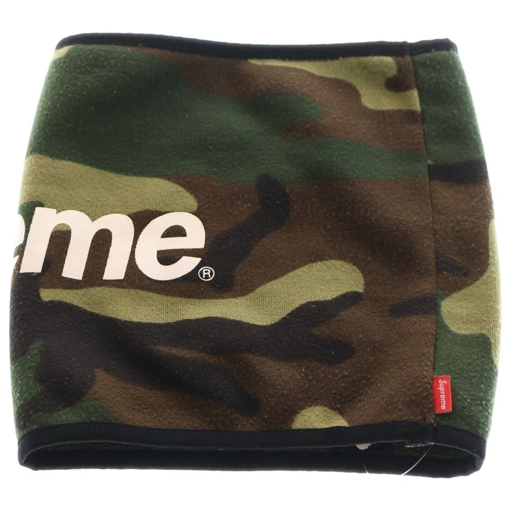 SUPREME (シュプリーム) 15AW Fleece Neck Gaiter カモフラ ロゴ