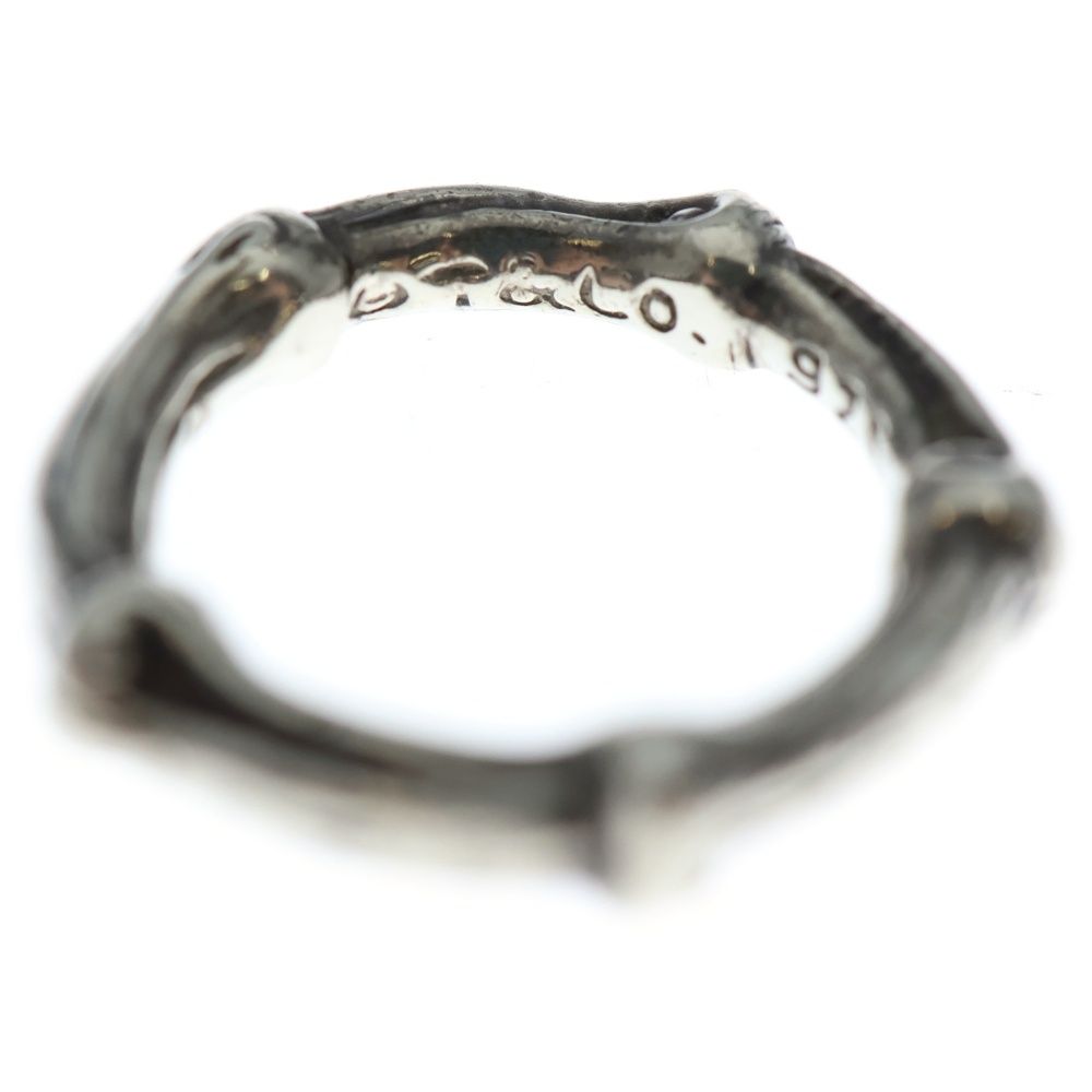  TIFFANY Co ティファニー ボーンリング 指輪 シルバー Ag 925 リング 指輪 アクセサリー