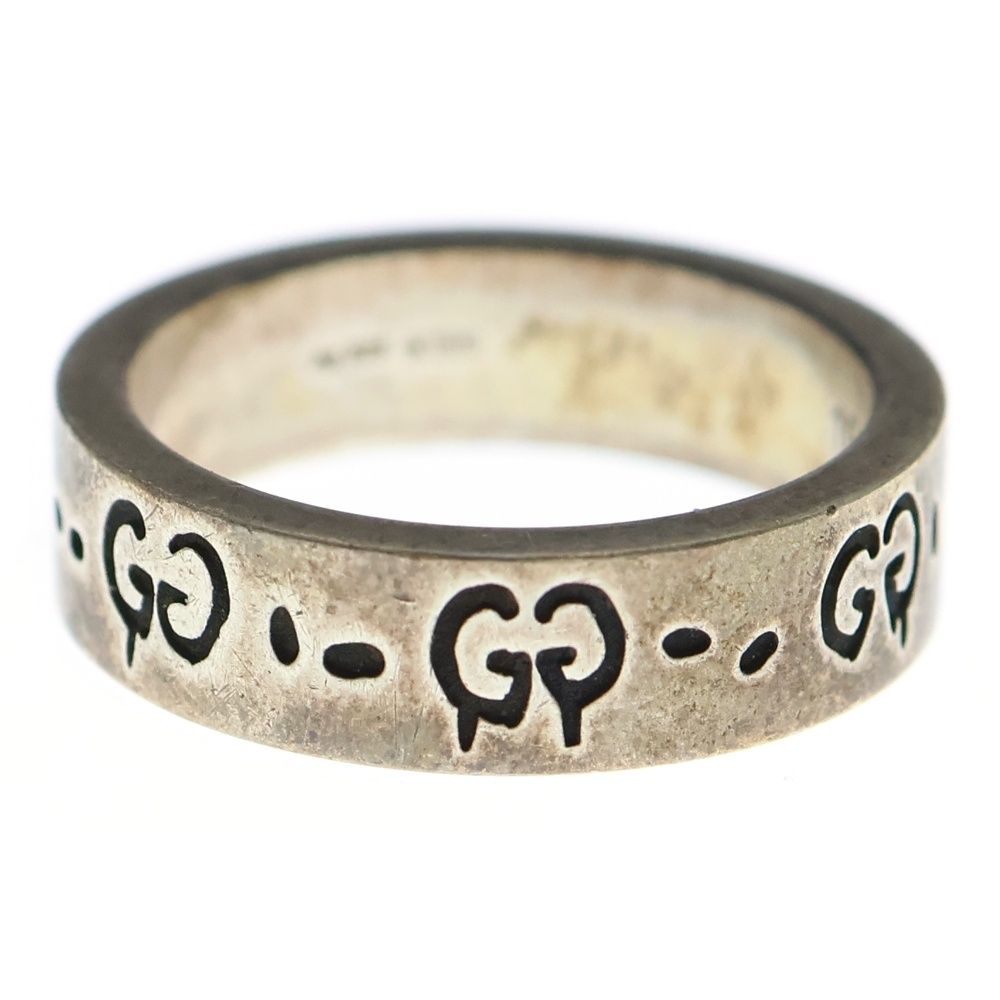 GUCCI (グッチ) GUCCI GHOST グッチゴースト シルバーリング 指輪 18号
